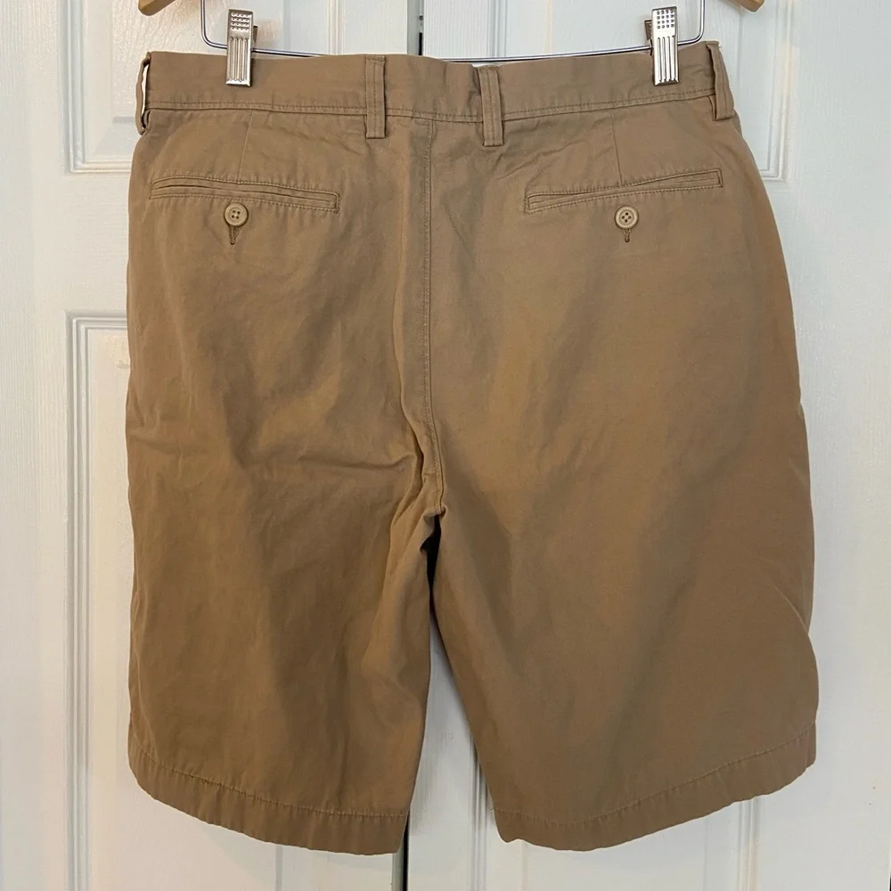 J. Crew Men's Brown Flat Front Shorts